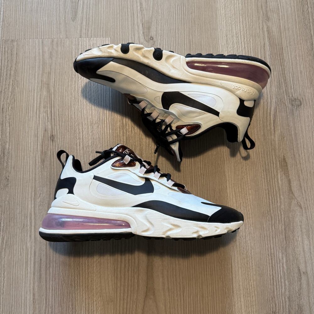 Nike Women’s Sneakers White Black with Maroon Accent